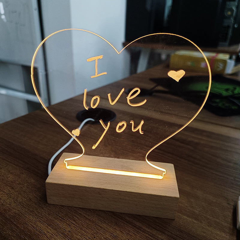 LED Note Board Light with Pen